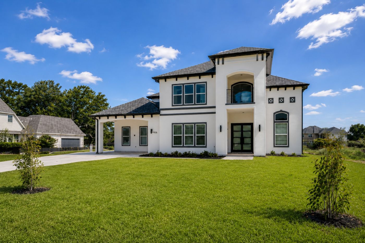 Luxury custom home built in Houston